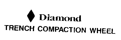 DIAMOND TRENCH COMPACTION WHEEL