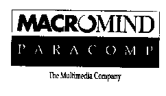 MACROMIND P A R A C O M P THE MULTIMEDIA COMPANY