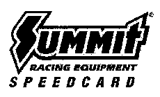 SUMMIT RACING EQUIPMENT SPEED CARD