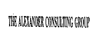 THE ALEXANDER CONSULTING GROUP