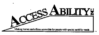ACCESSABILITY INC. MAKING HOMES AND OFFICES ACCESSIBLE FOR PEOPLE WITH SPECIAL MOBILITY NEEDS...