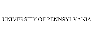 UNIVERSITY OF PENNSYLVANIA