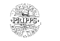 PRIPPS IMPORTED SPECIAL LAGER PRIPPS BREWERIES SINCE 1828