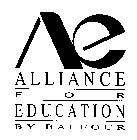AE ALLIANCE FOR EDUCATION BY BALFOUR