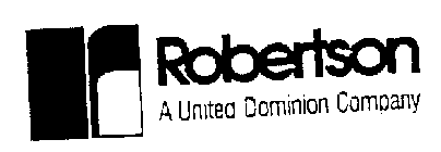 ROBERTSON A UNITED DOMINION COMPANY