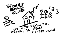 SBC 123 SPOILED BRATS CLUB