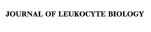 JOURNAL OF LEUKOCYTE BIOLOGY