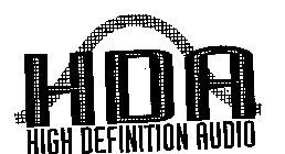 HDA HIGH DEFINITION AUDIO