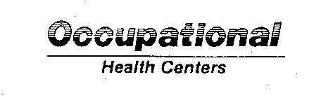OCCUPATIONAL HEALTH CENTERS