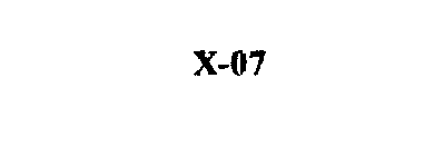 X-07