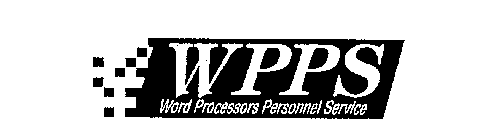 WPPS WORD PROCESSORS PERSONNEL SERVICE