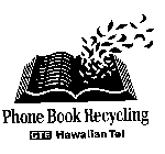 PHONE BOOK RECYCLING GTE HAWAIIAN TEL