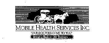 MOBILE HEALTH SERVICES INC. 