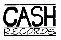 CASH RECORDS.