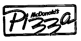MCDONALD'S PIZZA