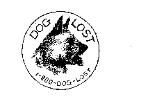 DOG LOST 1-800-DOG-LOST