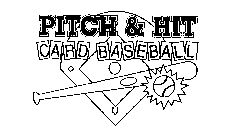 PITCH & HIT CARD BASEBALL