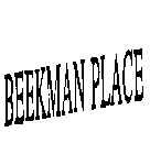 BEEKMAN PLACE