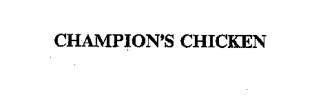 CHAMPION'S CHICKEN