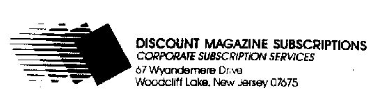 DISCOUNT MAGAZINE SUBSCRIPTIONS CORPORATE SUBSCRIPTION SERVICES