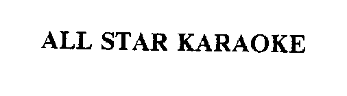 ALL STAR KARAOKE