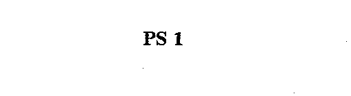 PS 1