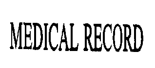 MEDICAL RECORD