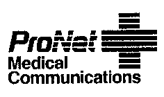 PRONET MEDICAL COMMUNICATIONS