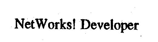 NETWORKS! DEVELOPER