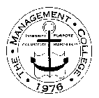 THE MANAGEMENT COLLEGE 1976 INTEGRITY PURPOSE CONSISTENCY RESPONSIBILITY