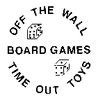 OFF THE WALL TIME OUT TOYS BOARD GAMES