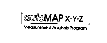 AUTO MAP X-Y-Z MEASUREMENT ANALYSIS PROGRAM