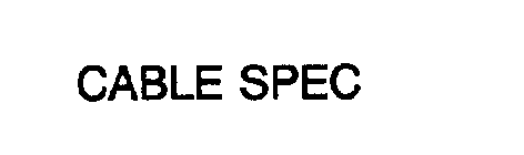 CABLE SPEC