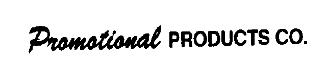 PROMOTIONAL PRODUCTS CO.