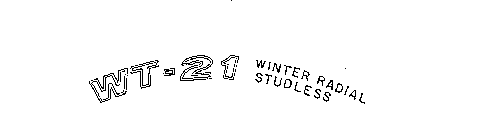 WT-21 WINTER RADIAL STUDLESS