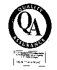 QA QUALITY ASSURANCE FIELD INSPECTED AND LABORATORY TESTED BY THE SEED IMPROVEMENT AGENCY IN THE STATE OR ORGIN QUALITY ASSURANCE