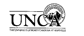 UNCA THE UNIVERSITY OF NORTH CAROLINA AT ASHEVILLE UNIVERSITY OF NORTH CAROLINA LEVO OCULOS MEOS IN MONTES 1927