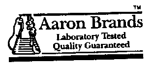 AARON BRANDS LABORATORY TESTED QUALITY GUARANTEED