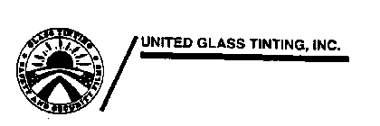 UNITED GLASS TINTING, INC. GLASS TINTING SAFETY AND SECURITY FILMS