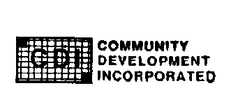 CDI COMMUNITY DEVELOPMENT INCORPORATED