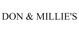 DON & MILLIE'S