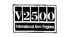 V2500 INTERNATIONAL AERO ENGINES