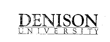 DENISON UNIVERSITY