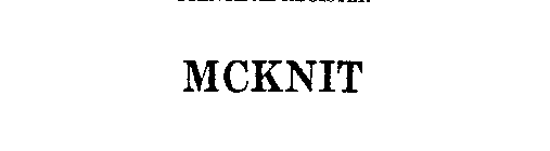 MCKNIT