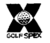 X GOLF SPEX