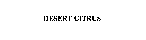 DESERT CITRUS