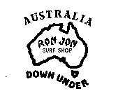 AUSTRALIA DOWN UNDER RON JON SURF SHOP