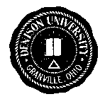 DENISON UNIVERSITY GRANVILLE, OHIO