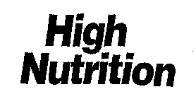 HIGH NUTRITION
