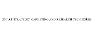 SMART STRATEGIC MARKETING AND RESEARCH TECHNIQUES
